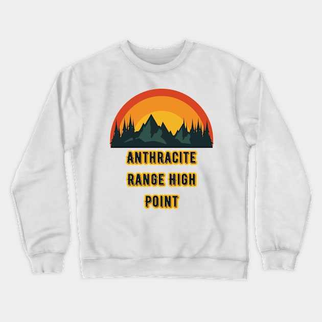 Anthracite Range High Point Crewneck Sweatshirt by Canada Cities